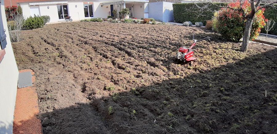 Remise au propre terrassement